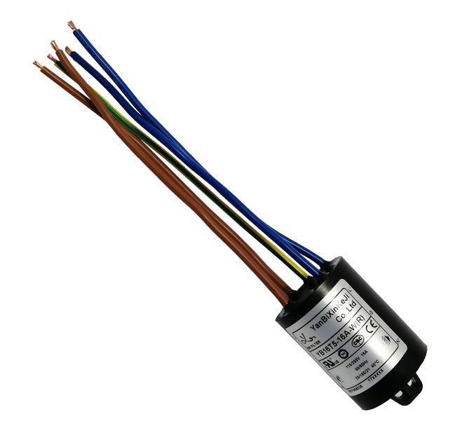 Emi/Emc Mains Filter 16 A 250 Vac Lead Wires Yb16 T5 16 A W(r)