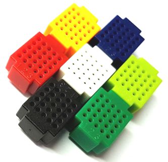 Mini Breadboards 20x15x12mm 7pc Set Zy 25
