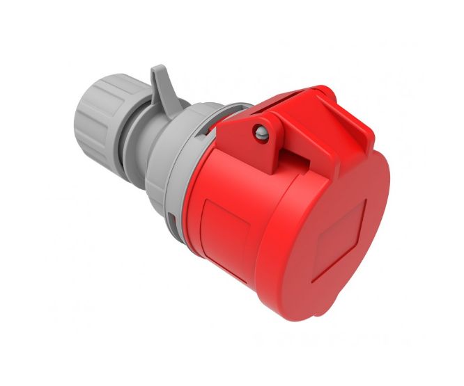 In Line Industrial Socket / Coupler 16 A 3 P+E+N Ip44 Bc1 1505 2312