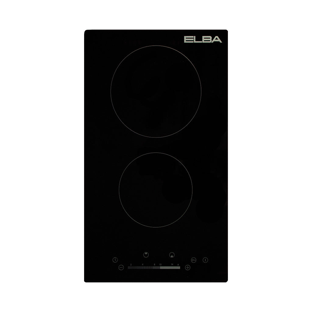 Elba Classic 30Cm 2 Zone Ceran Hob- Black