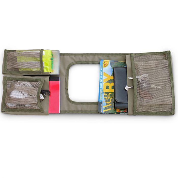 Camp Cover Gear Saddle Bag Ripstop Universal Khaki - Livestainable.co.za