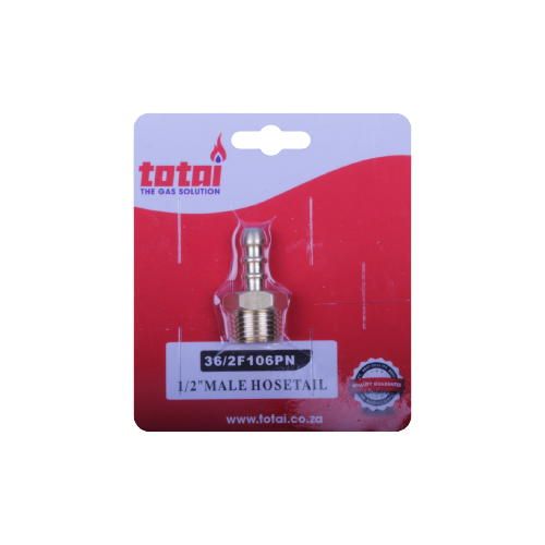 Totai Tsp 1/2 Inch Male Hose Tail Prepacked
