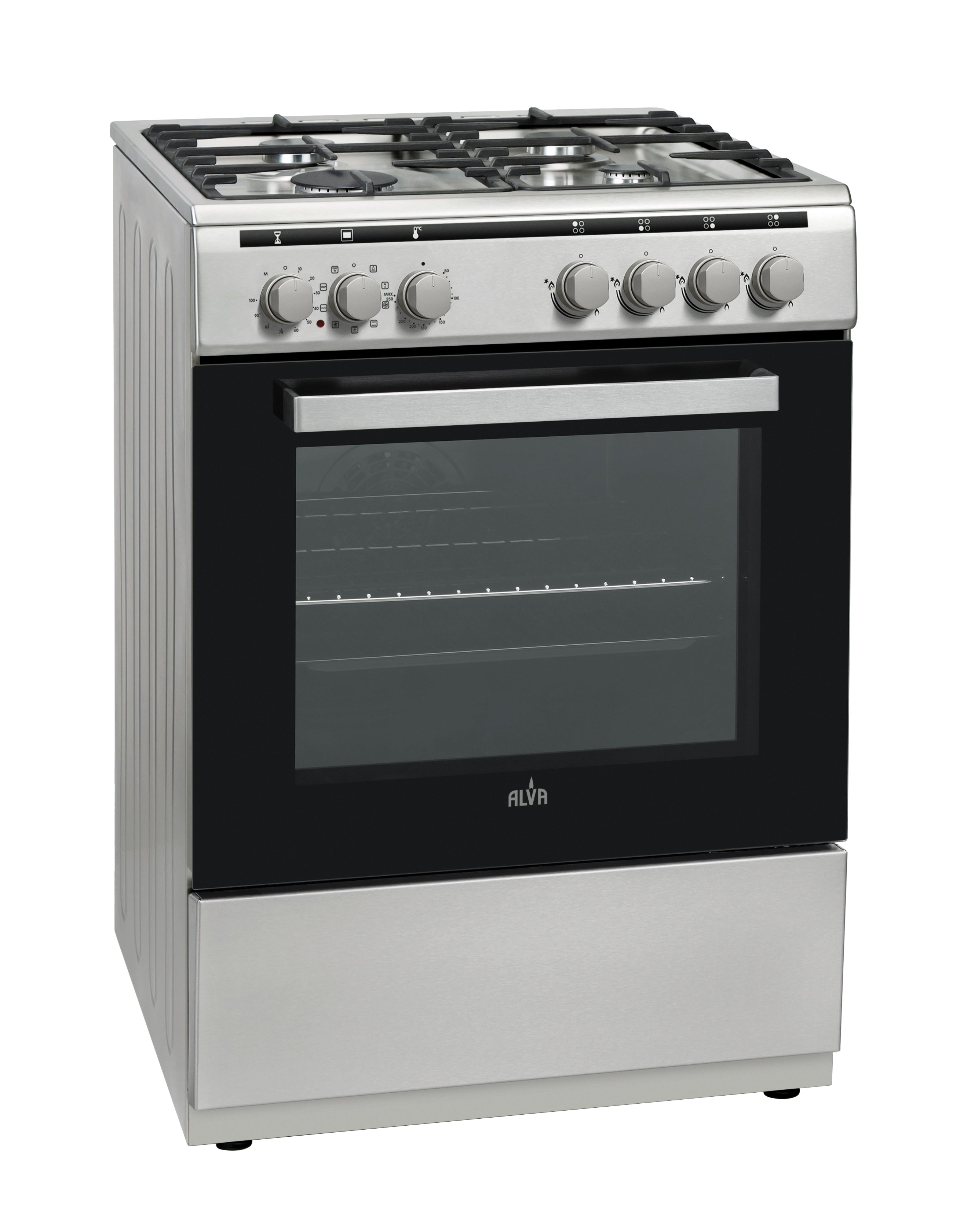 4 Burner Freestanding Gas Electric Cooker Combo