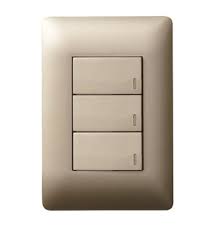 3 Lever Switch And Cover 1 Way