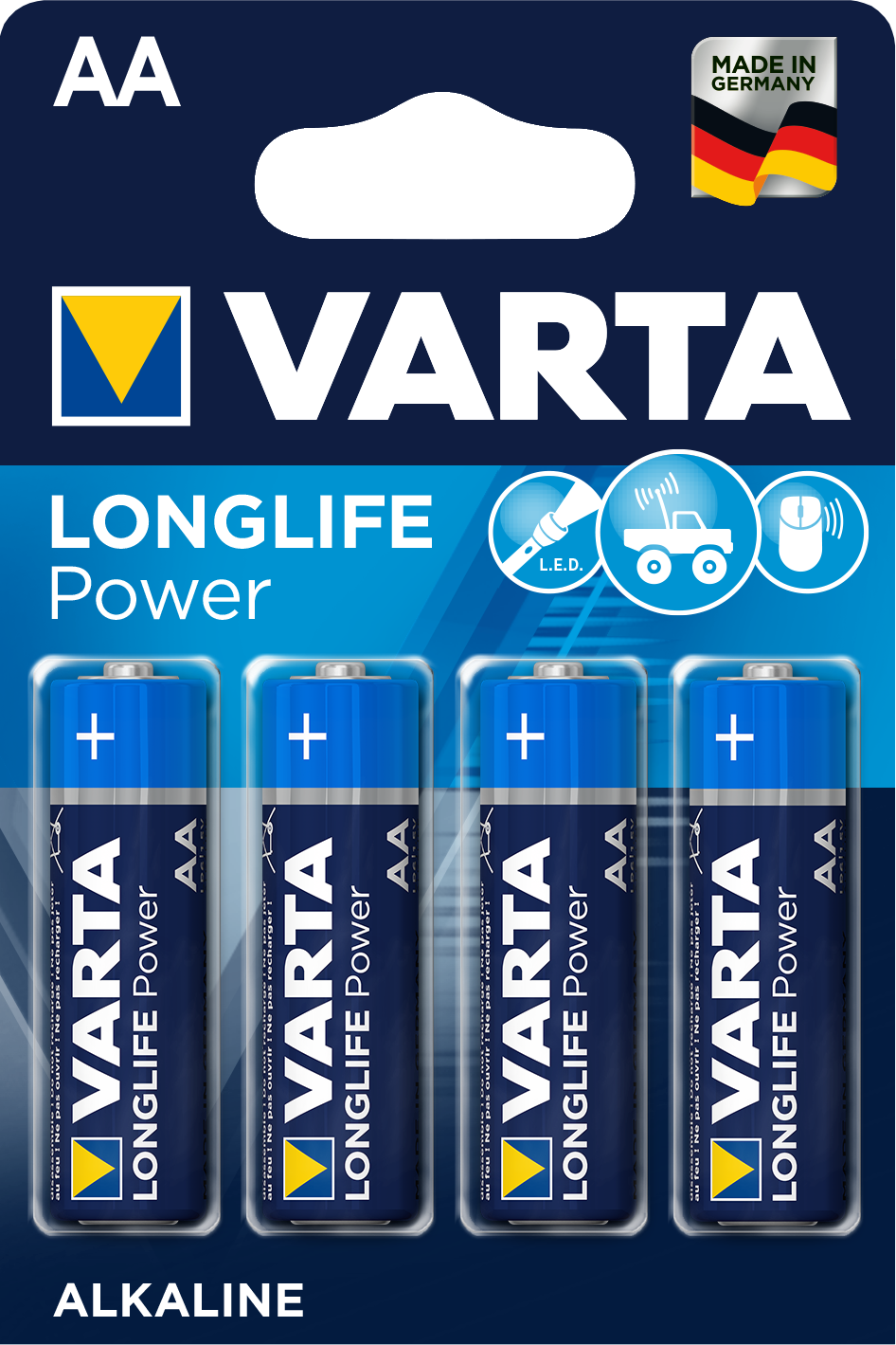 Longlife Power Batteries Aa Bulk Value Pack 80 P Cs