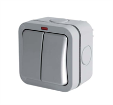 Ip66 Double 2 Way Outdoor Switch