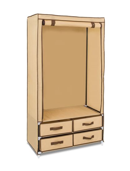 The Laundry House 4-Drawer Hanging Wardrobe