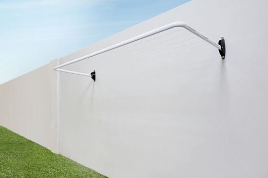 Retractaline Swingline Slim Wall Mounted Folding Frame Clothesline