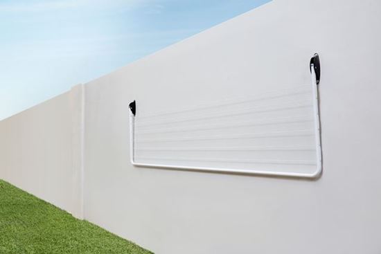 Retractaline Swingline Slim Wall Mounted Folding Frame Clothesline