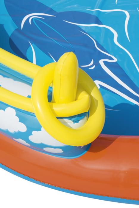 Bestway 2.65m X 2.65m X 1.04m Lava Lagoon Play Center 208 L