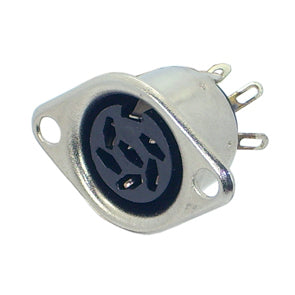 Socket Din 6 W P/M 240 D W/Flang 005506 000