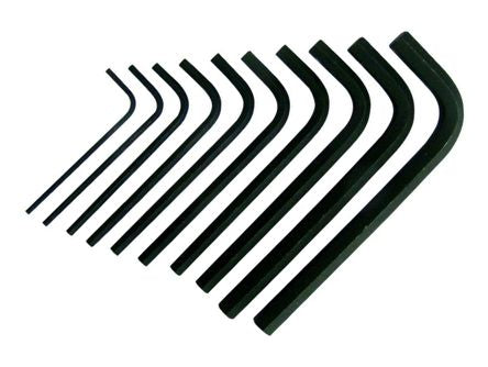 Allen Key Set 1.5 12mm 10 Pcs 01 Fuh1610