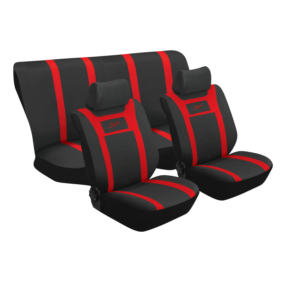 Sport 6 Pc Car Seat Cover Set