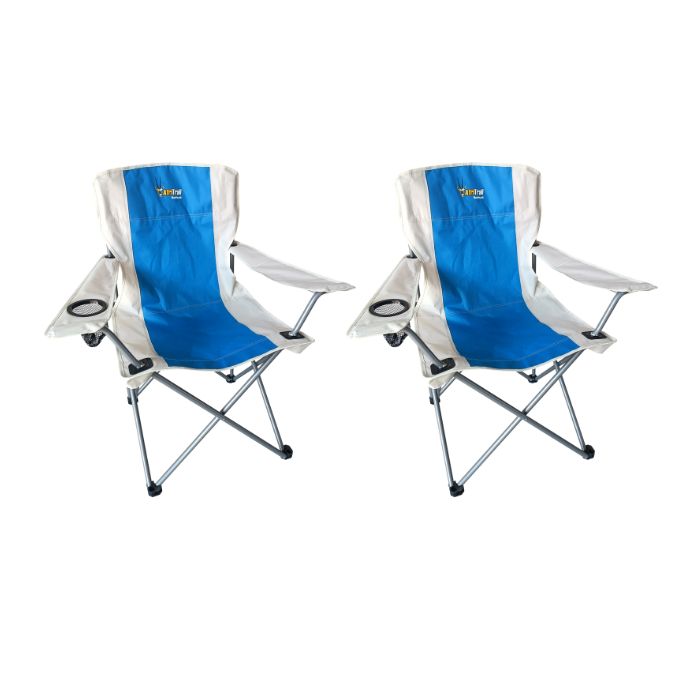 Afritrail Bushbuck Camp Chair 120kg 2 Pack