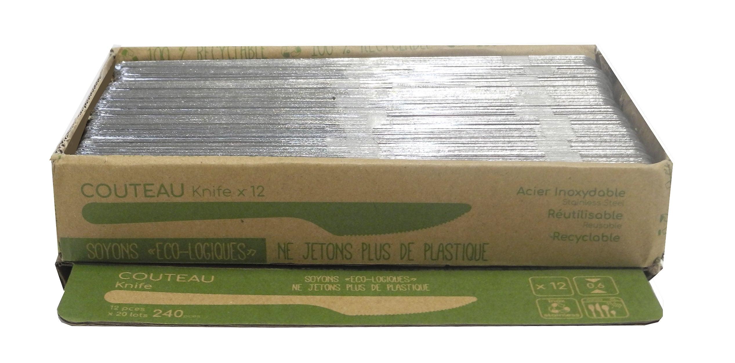 Slim Table Knife 12 Pack - Livestainable.co.za