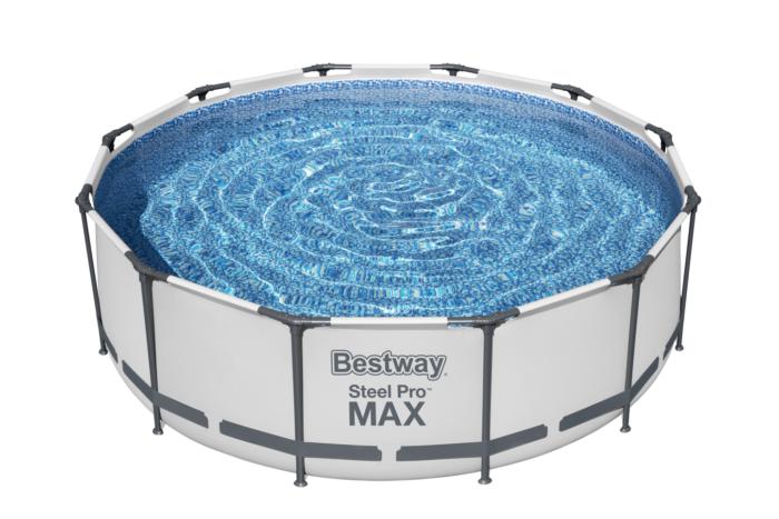 Bestway 3.66m X 1.00m Steel Pro Max Frame Pool Set 9,150 L (With 1.07m Ladder)