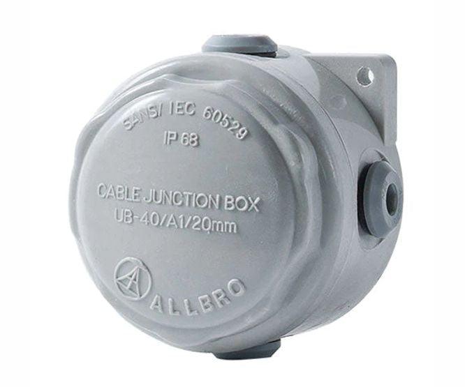 Junction Box Ub40/A1/20 Round 83x115 040 702 - Livestainable.co.za