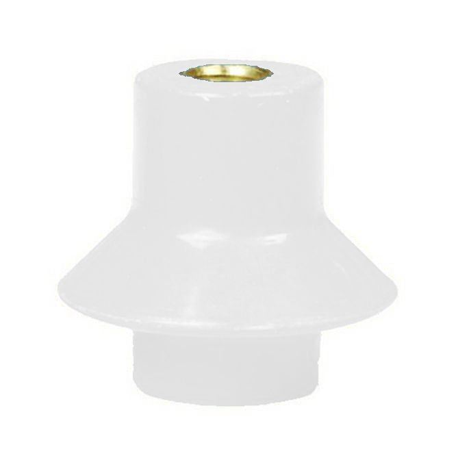 Low Voltage Insulator A3 8mm White Gp 8/Wh 050 003