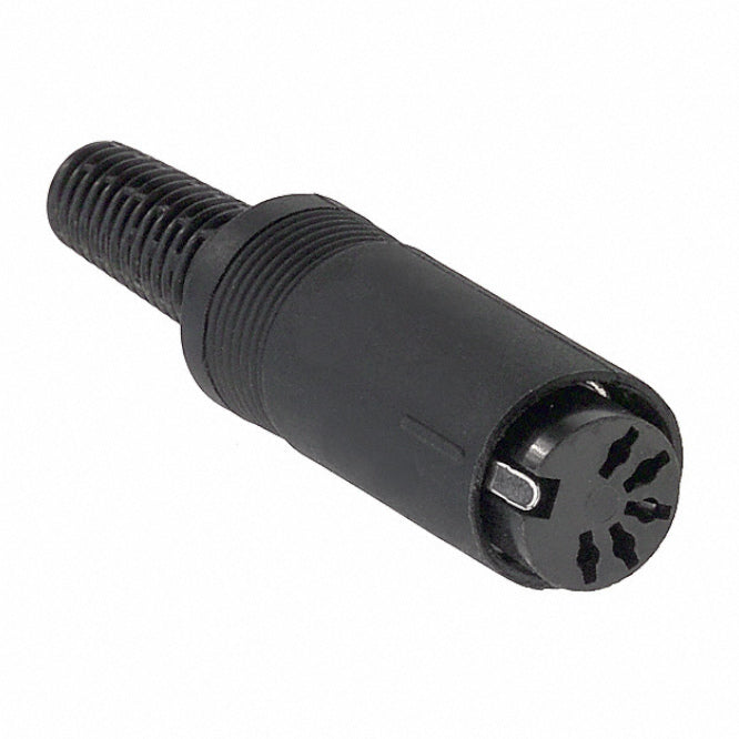 5 P Mini Din Socket W/Sleeve 180 05 Fsoli