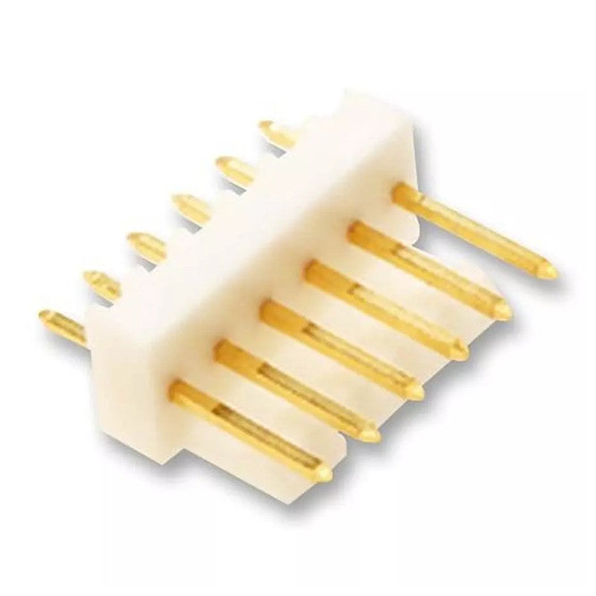 Header Sil Str 06 W F/L 2.54mm Gold 06 Mpsg
