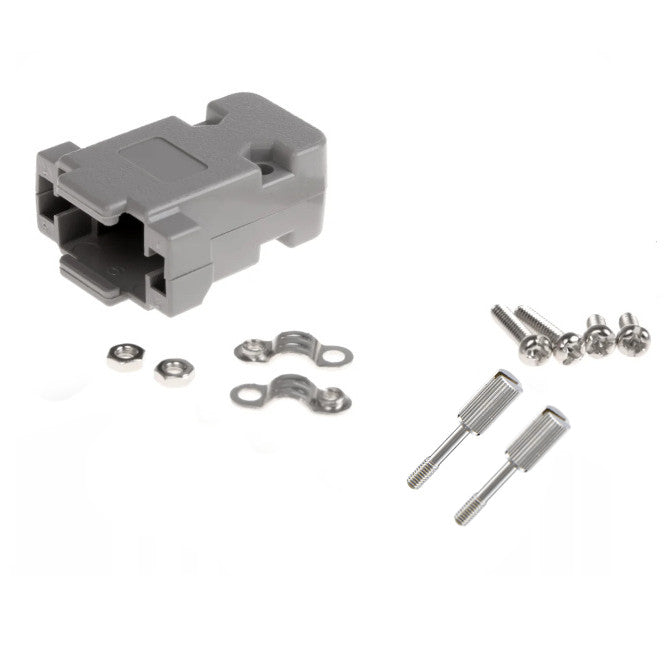 9 Way D Sub Cover Plastic Grey 09 Dcgst