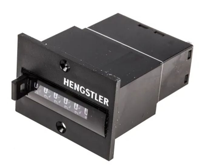 P/Mount Mechanical Impulse Counter 6 Dig 56x40 230 Vac 0 864 190