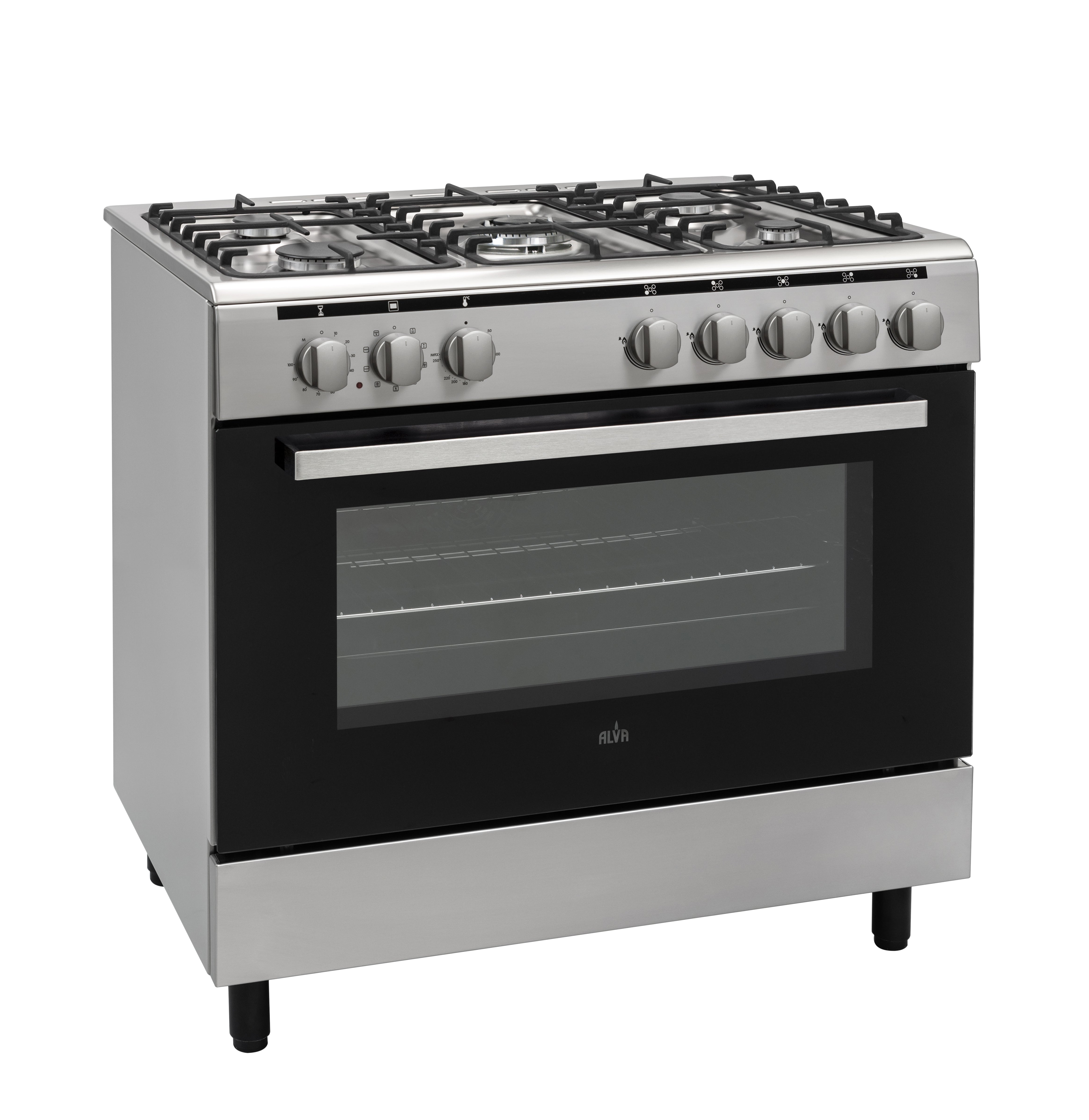 5 Burner Freestanding Gas Electric Cooker Combo (Oven / Stove)