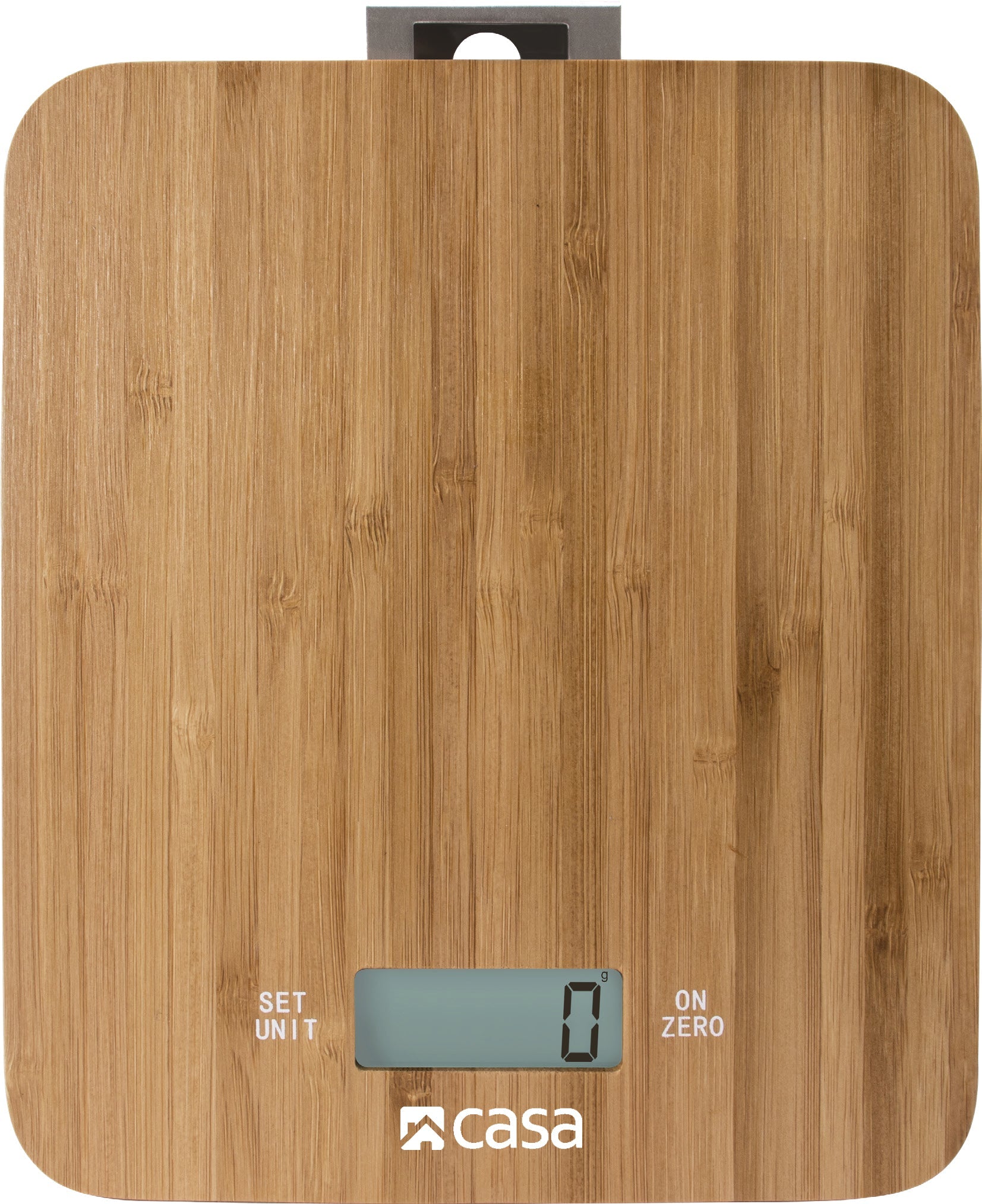 Kitchen Digital Scale Bamboo Clock & Timer