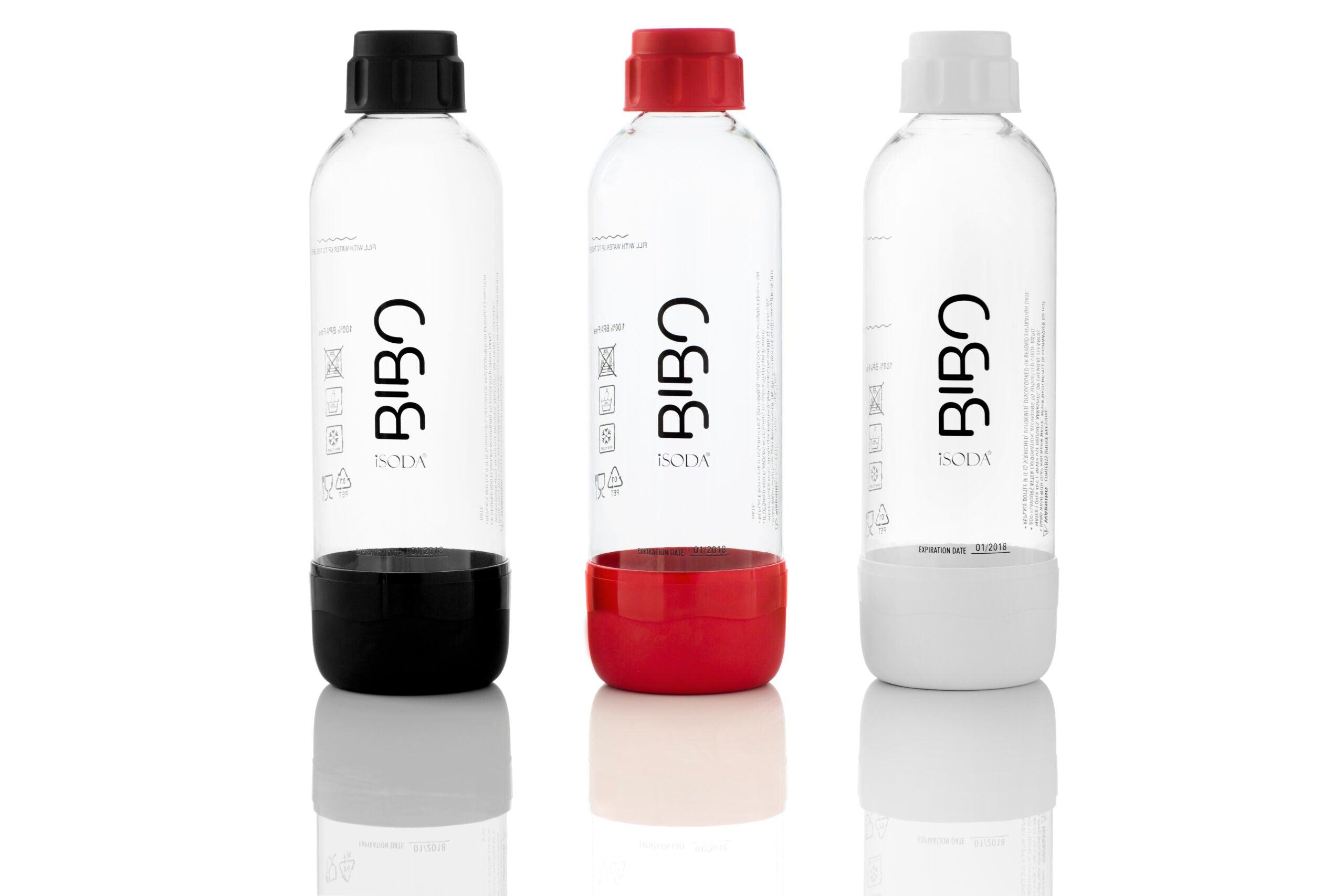 BIBO Fizz 1L Bottle - Black - Livestainable.co.za