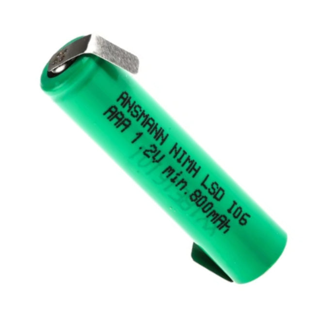 R03/Aaa Battery 1.2 V 800m Ah Ni Mh Solder Tag 1.2 V Nh Aaa600