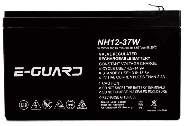 E-Guard 12V/9Ah UPS-AGM Battery - Livestainable.co.za