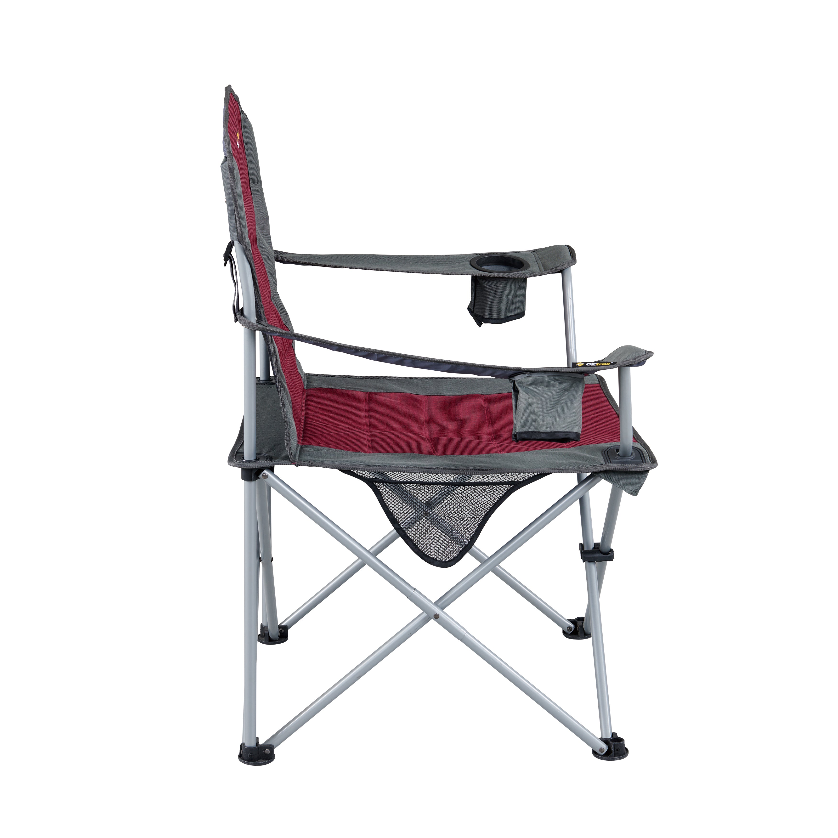 O Ztrail Deluxe Jumbo Arm Chair 140kg Maroon
