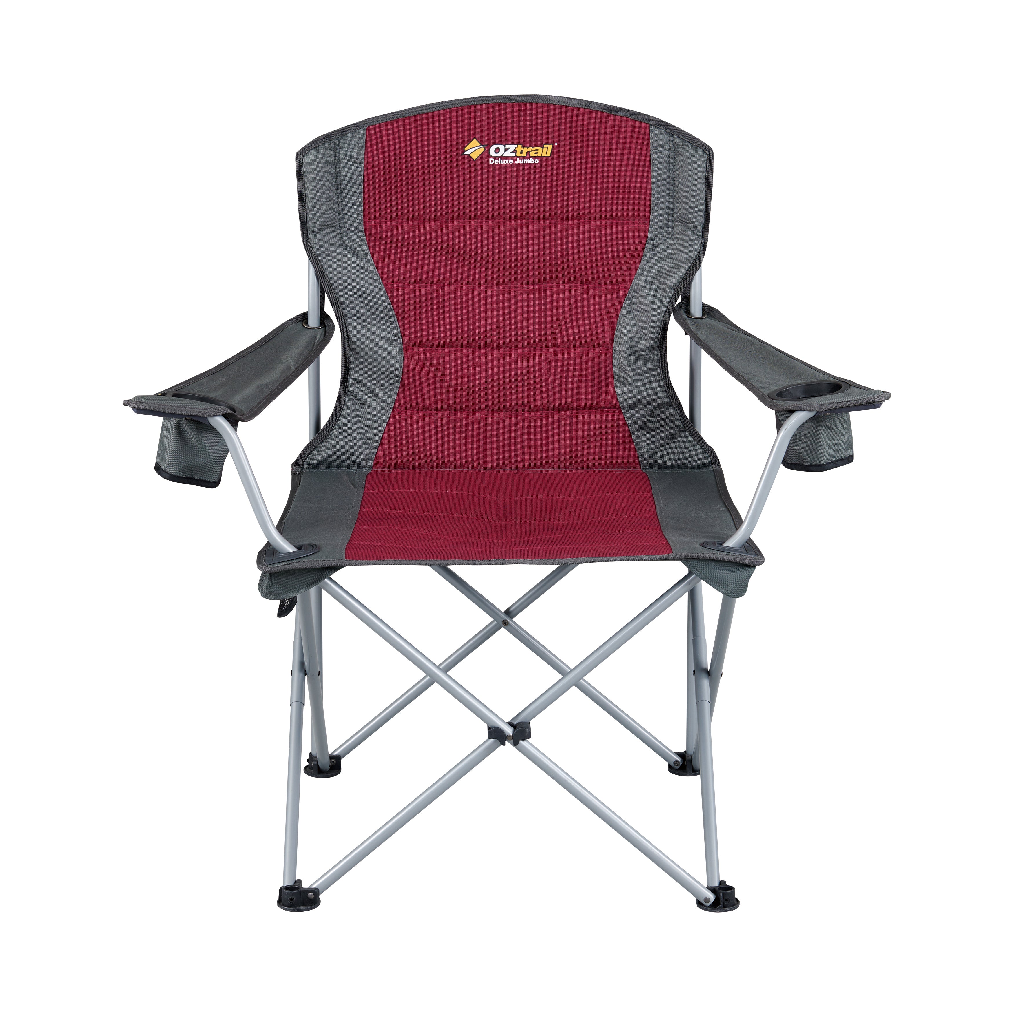 O Ztrail Deluxe Jumbo Arm Chair 140kg Maroon