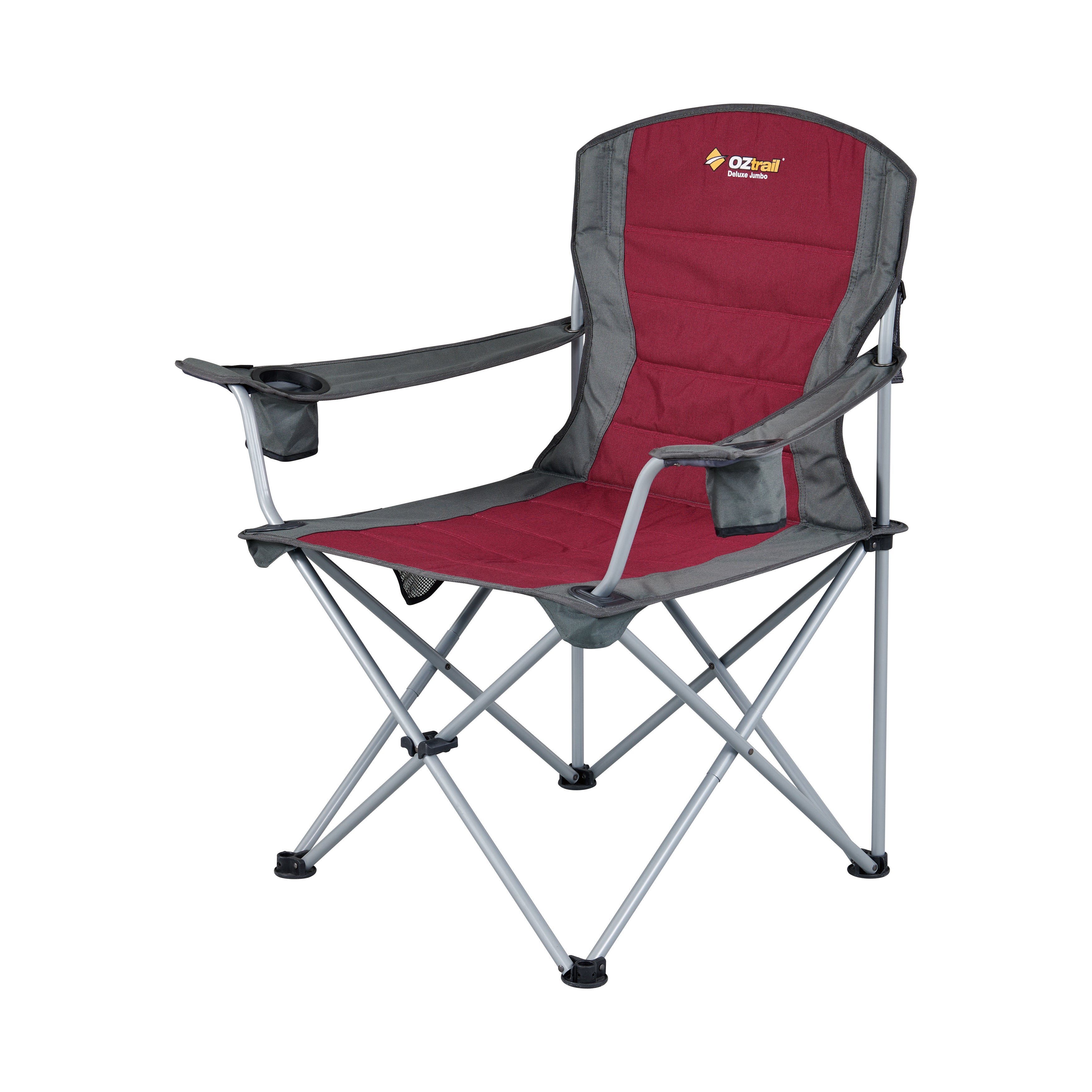 O Ztrail Deluxe Jumbo Arm Chair 140kg Maroon