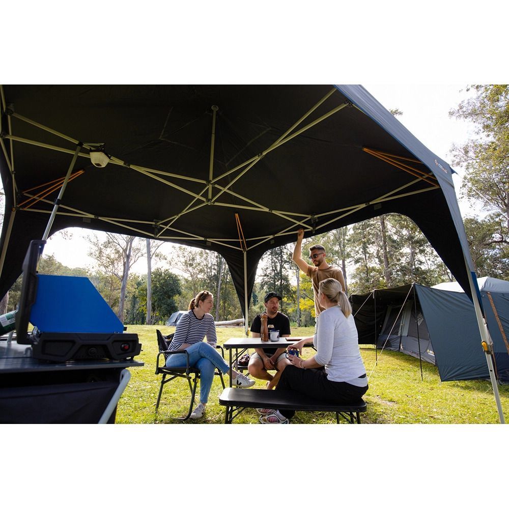 O Ztrail Blockout Deluxe Gazebo 3.0 M Silver