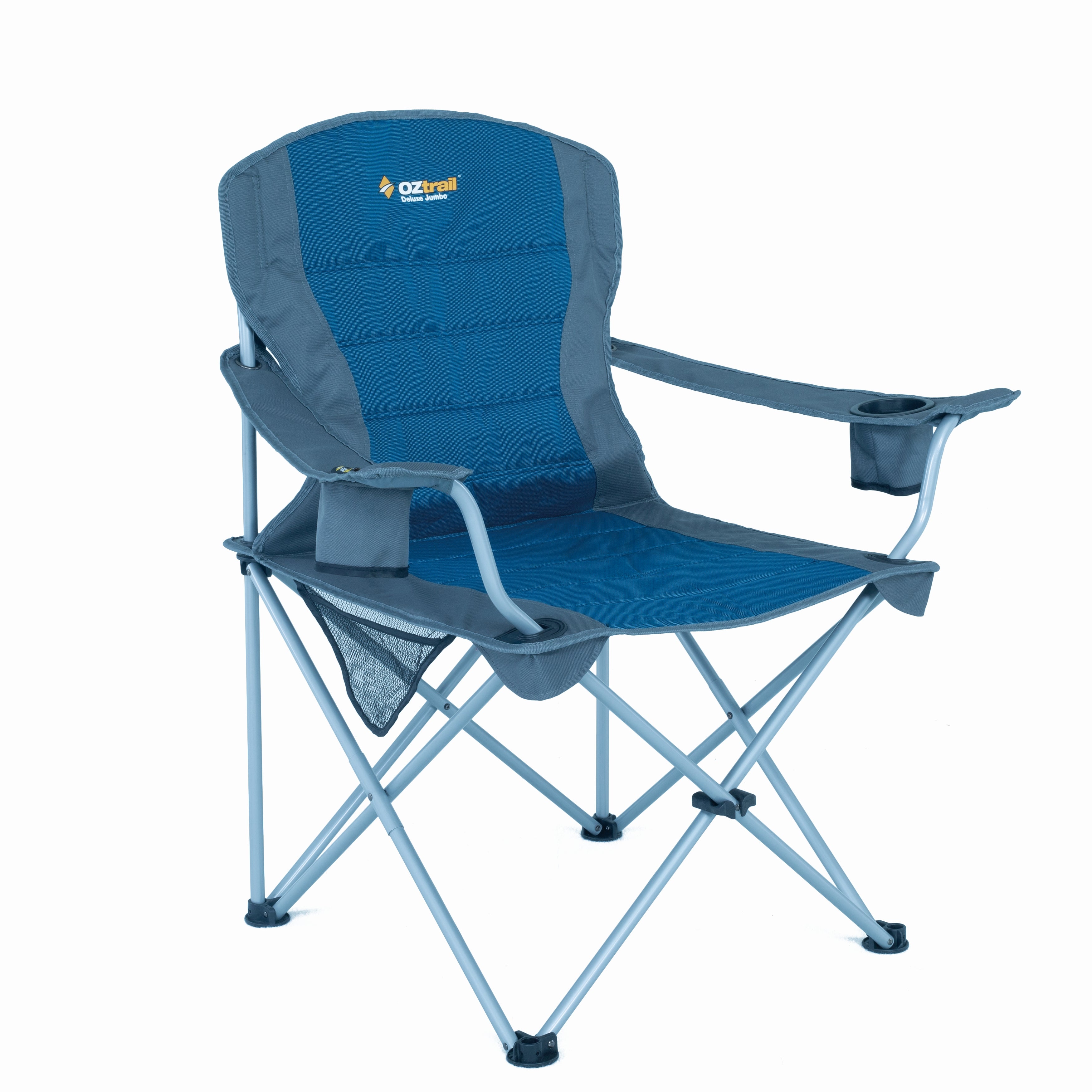 Deluxe Jumbo Arm Chair 140kg Blue