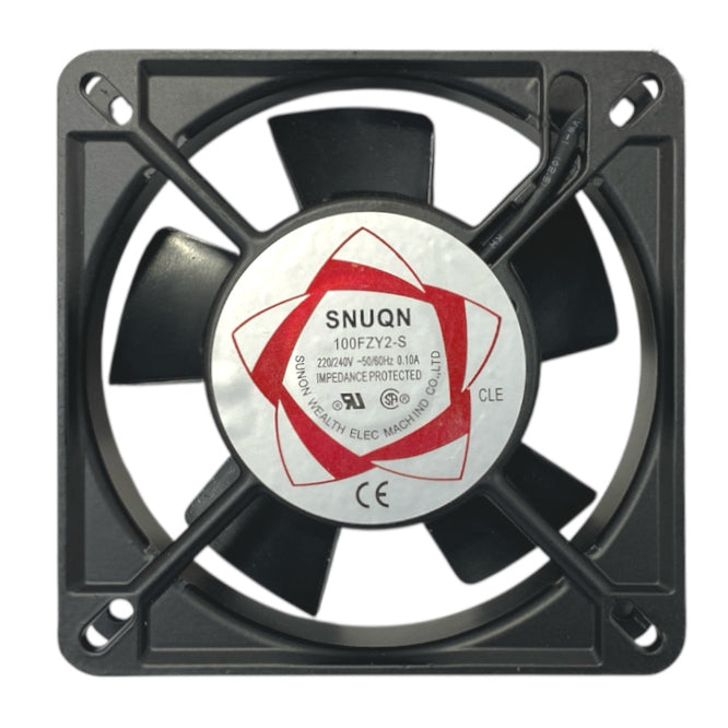 220 Vac Cooling Fan 110sqx25mm Ball 18 W 0.1 A 2 Wire 100 Fzy2 S