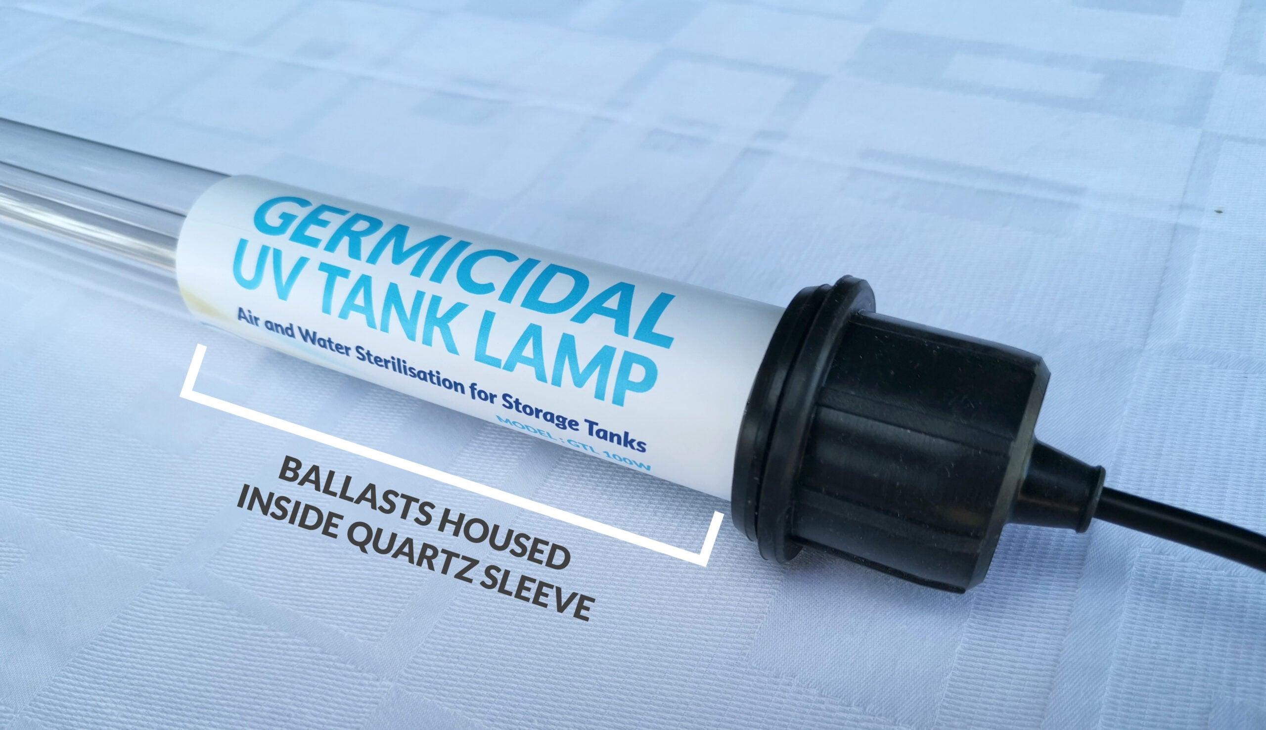 Kunekt 100w Germicidal Submersible UV Tank Lamp (GTL) - Livestainable.co.za