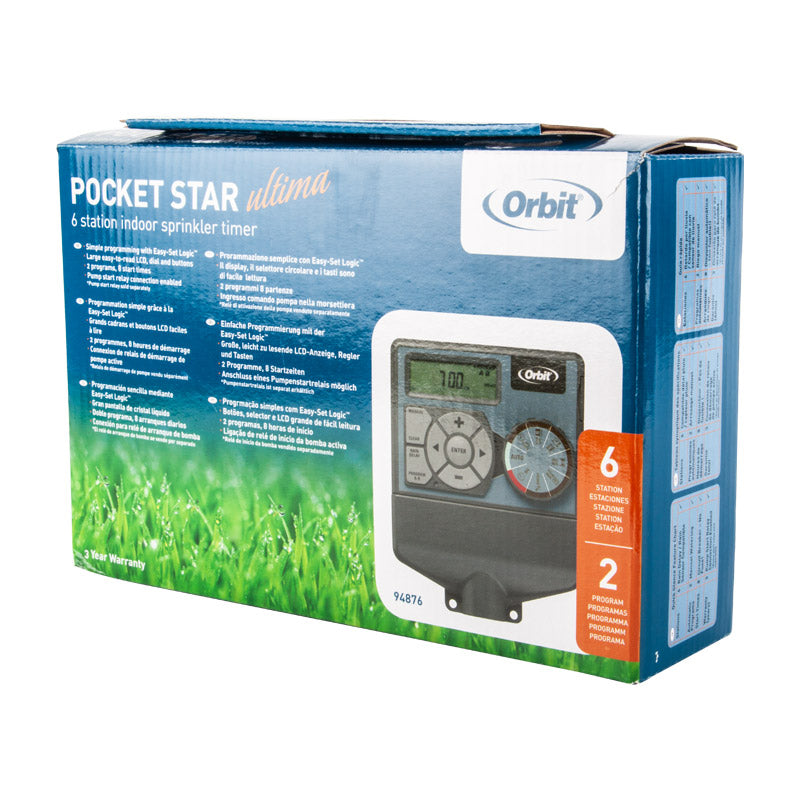 Orbit Star Ultra Indoor Controller 6 Station