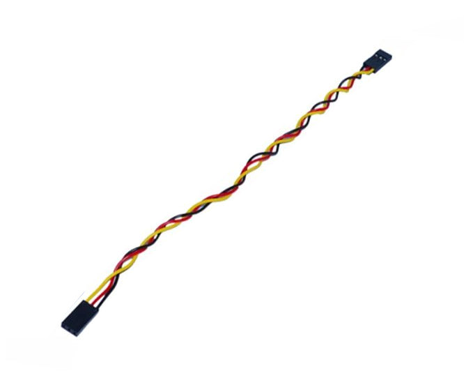 3 Pin Sil Socket Connector Lead 200mm 10220002