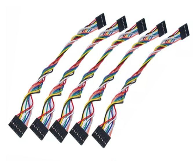 8 Pin Sil Socket Connector Leads 200mm 5 Pcs Per Set 10220004 - Livestainable.co.za