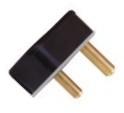 16 A Plugtop Black Plastic Top Screw C1050 P Black - Livestainable.co.za