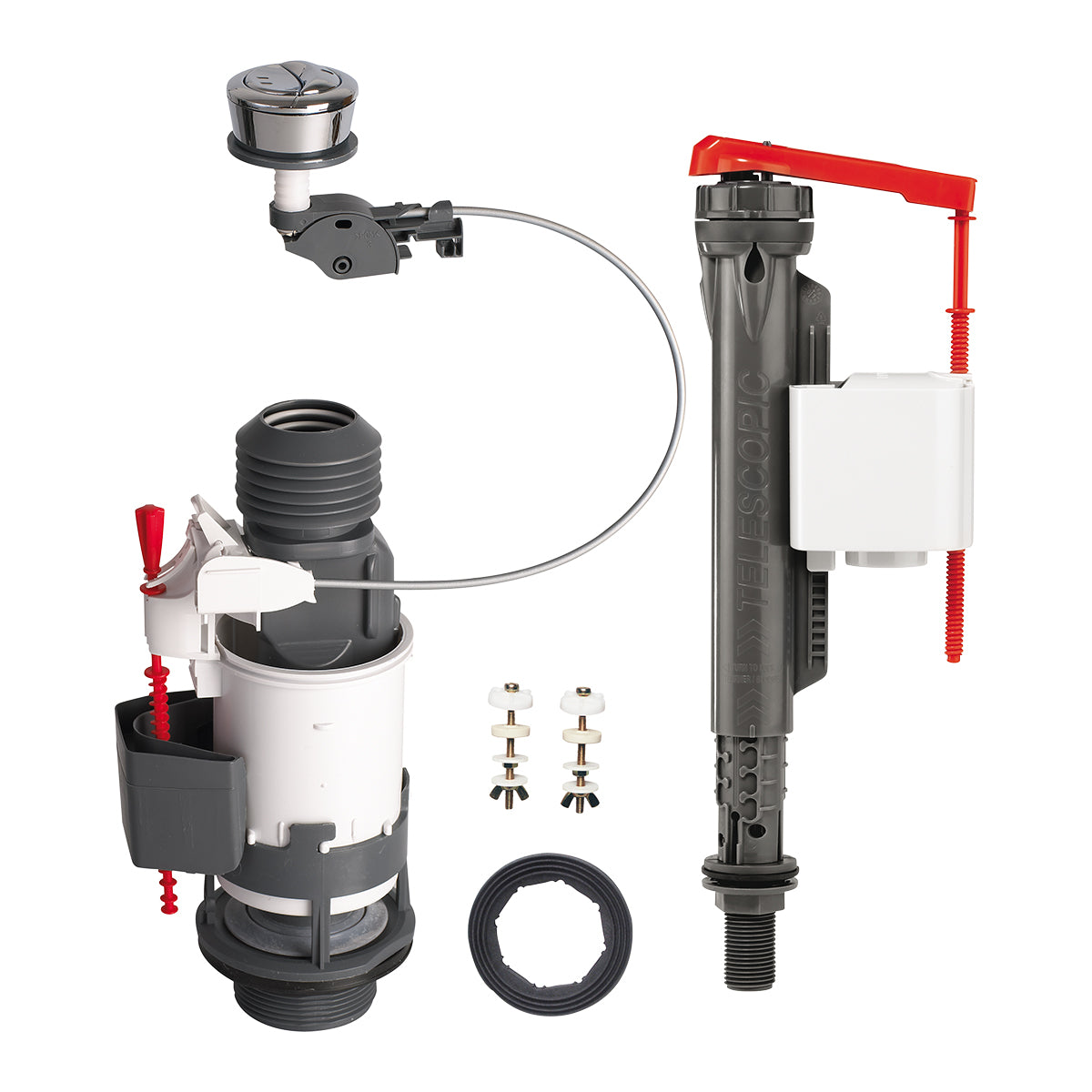 Wirquin Mechanism C/C D/Flush Bibo Mw2 Telescopic