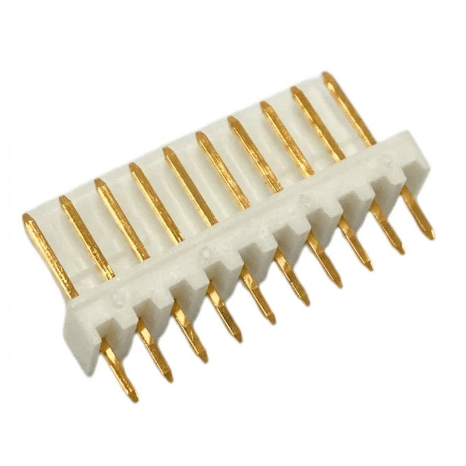 Header Sil Str 10 W F/L 2.54mm Gold 10 Mpsg