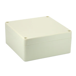 Abs Enclosure Molded White 22x120x55 Solid Lid 11 93