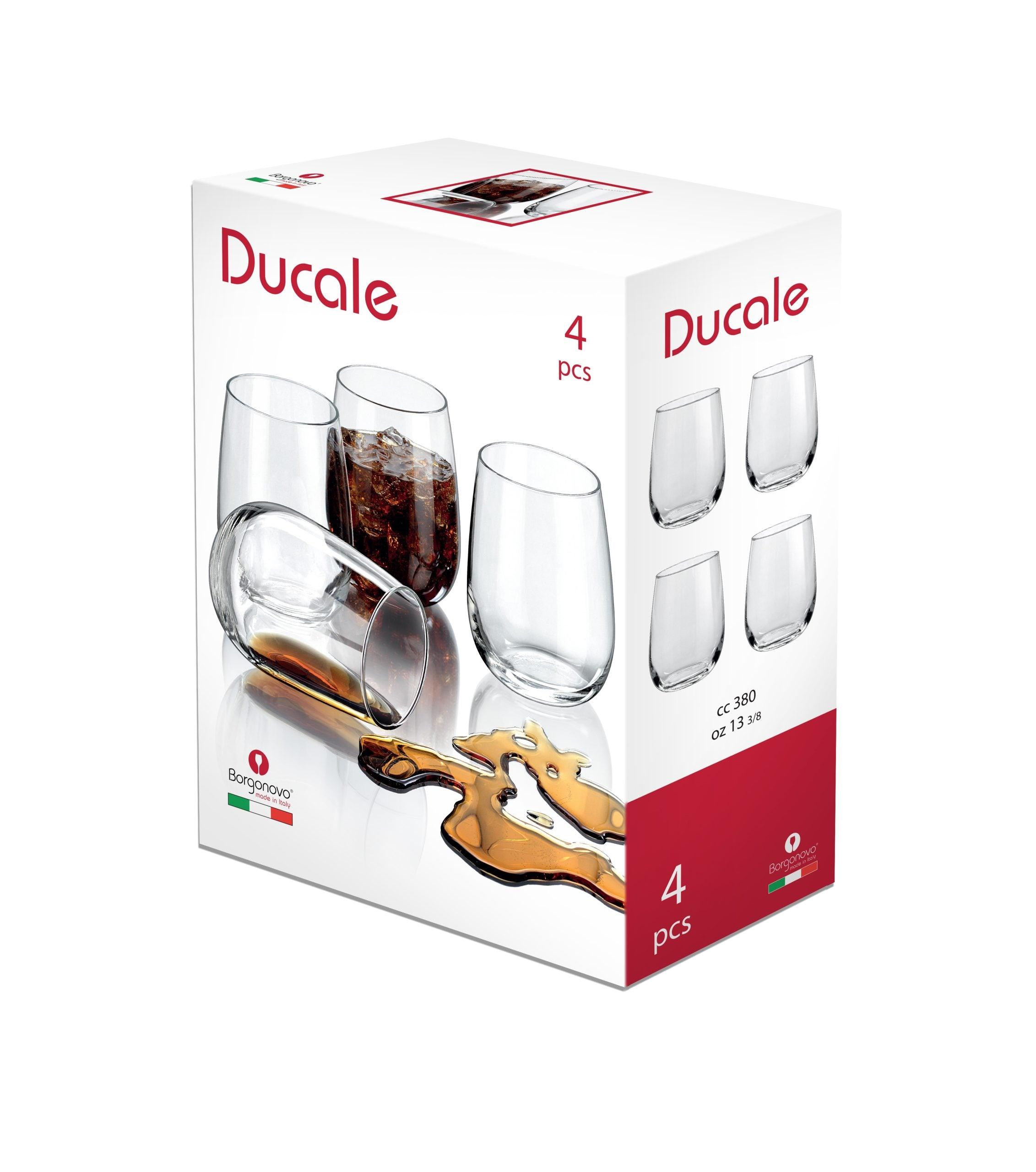 Ducale Stemless 380ml 4 Pck - Livestainable.co.za