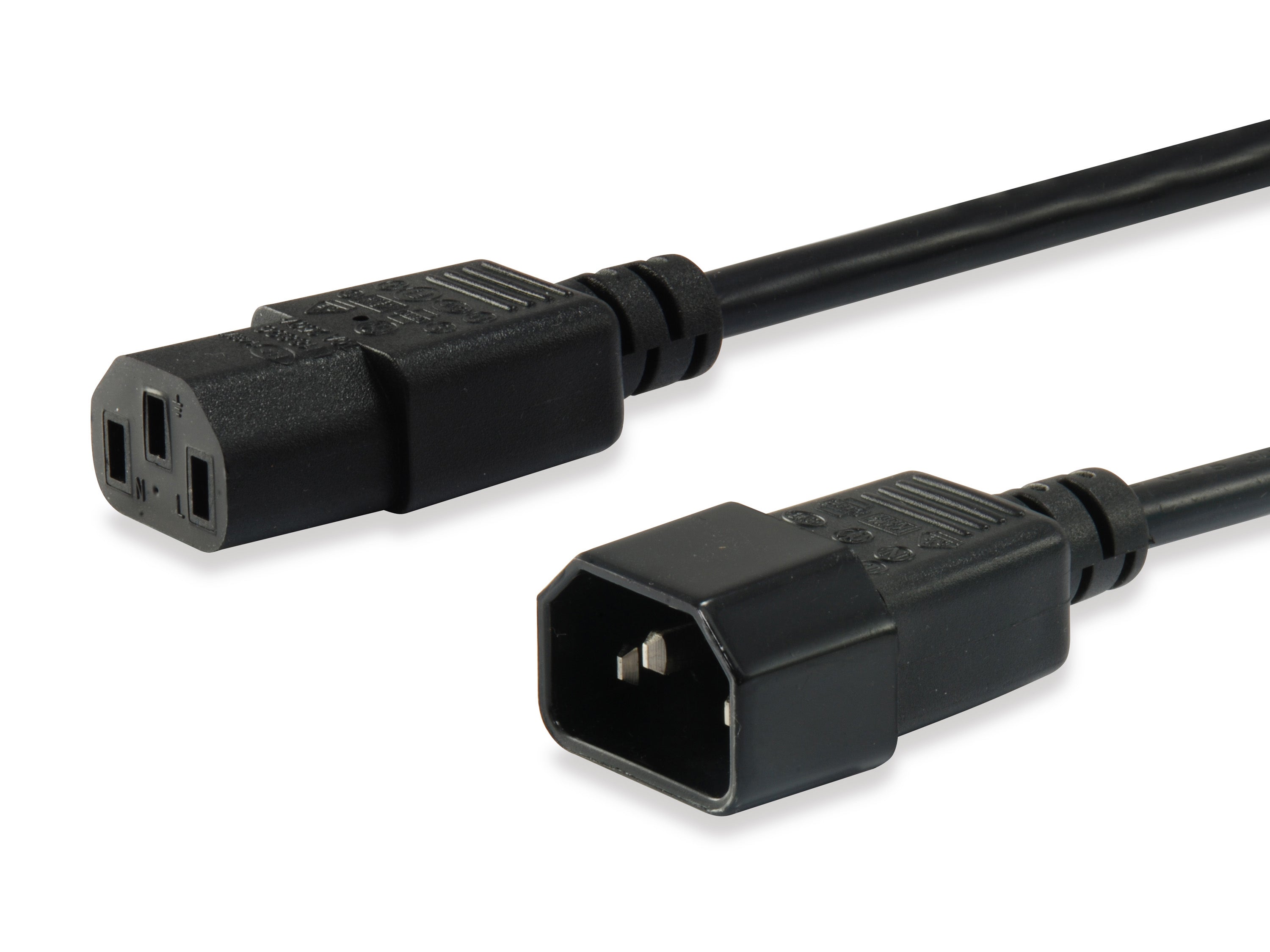 Equip Power Extension Cable 1.8M IEC C13 to C14 M-F