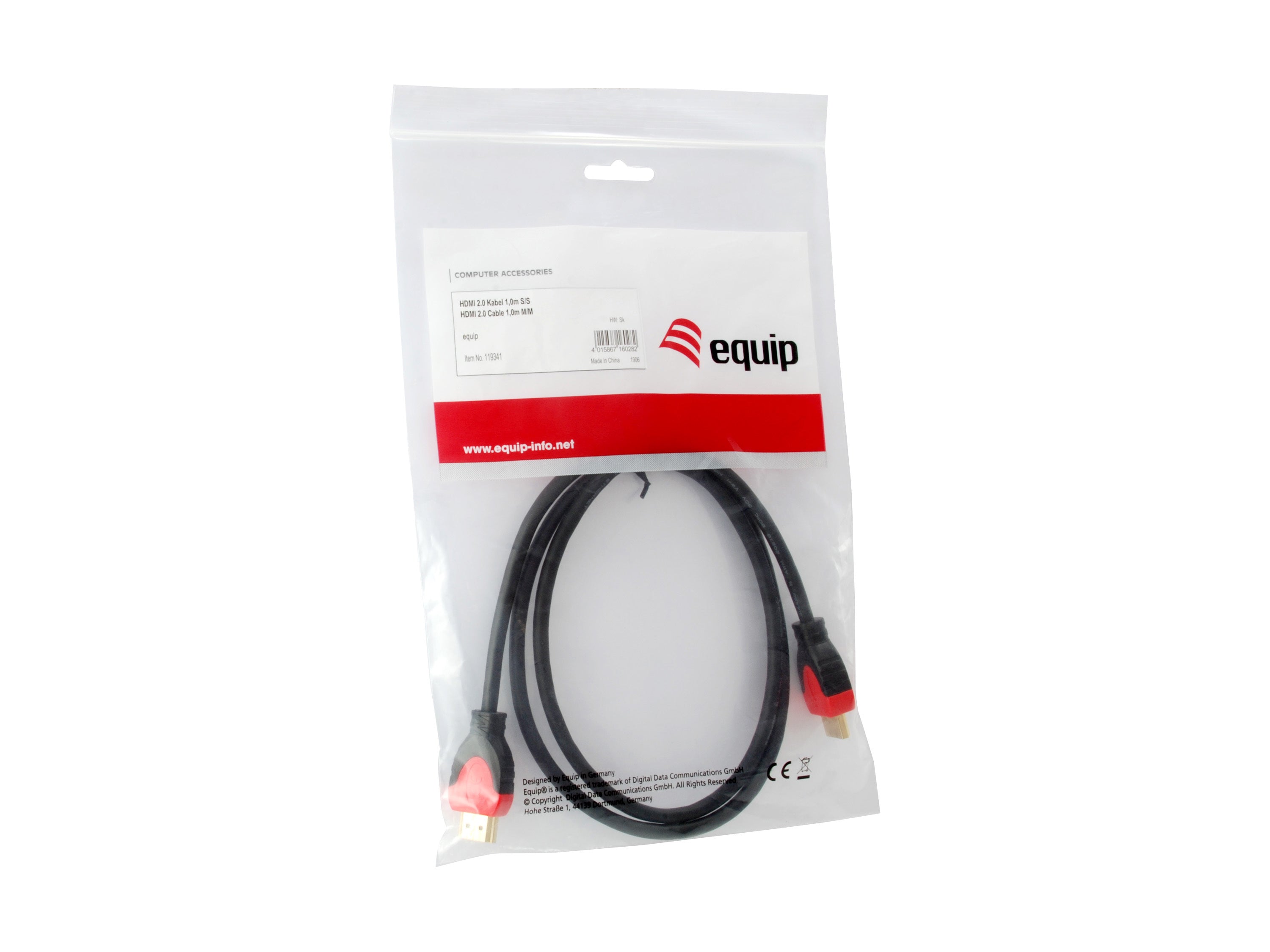 Equip HDMI Cable 2.0 Male to Male 3m 4K 60Hz High Speed