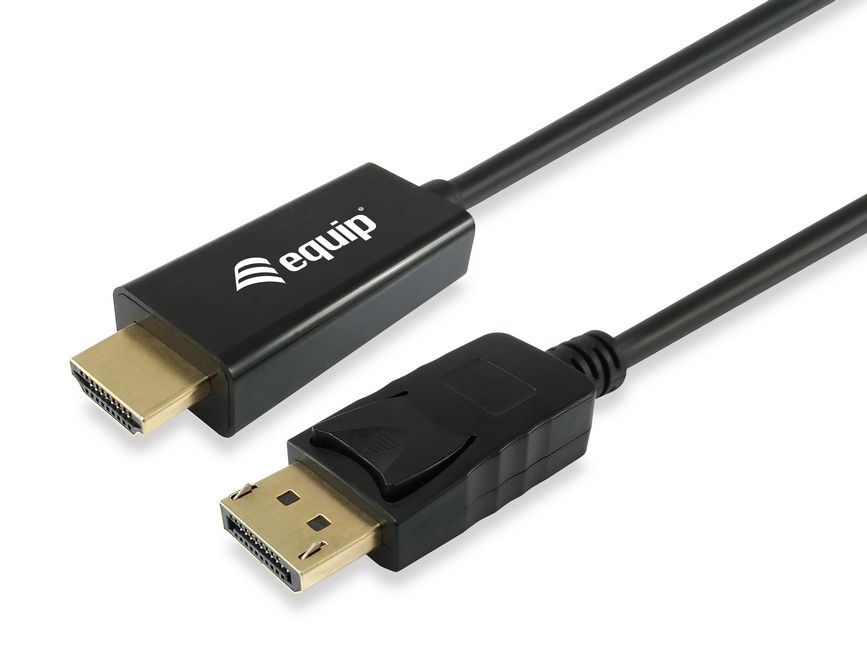 Equip DisplayPort to HDMI Cable 2M for Video Connection