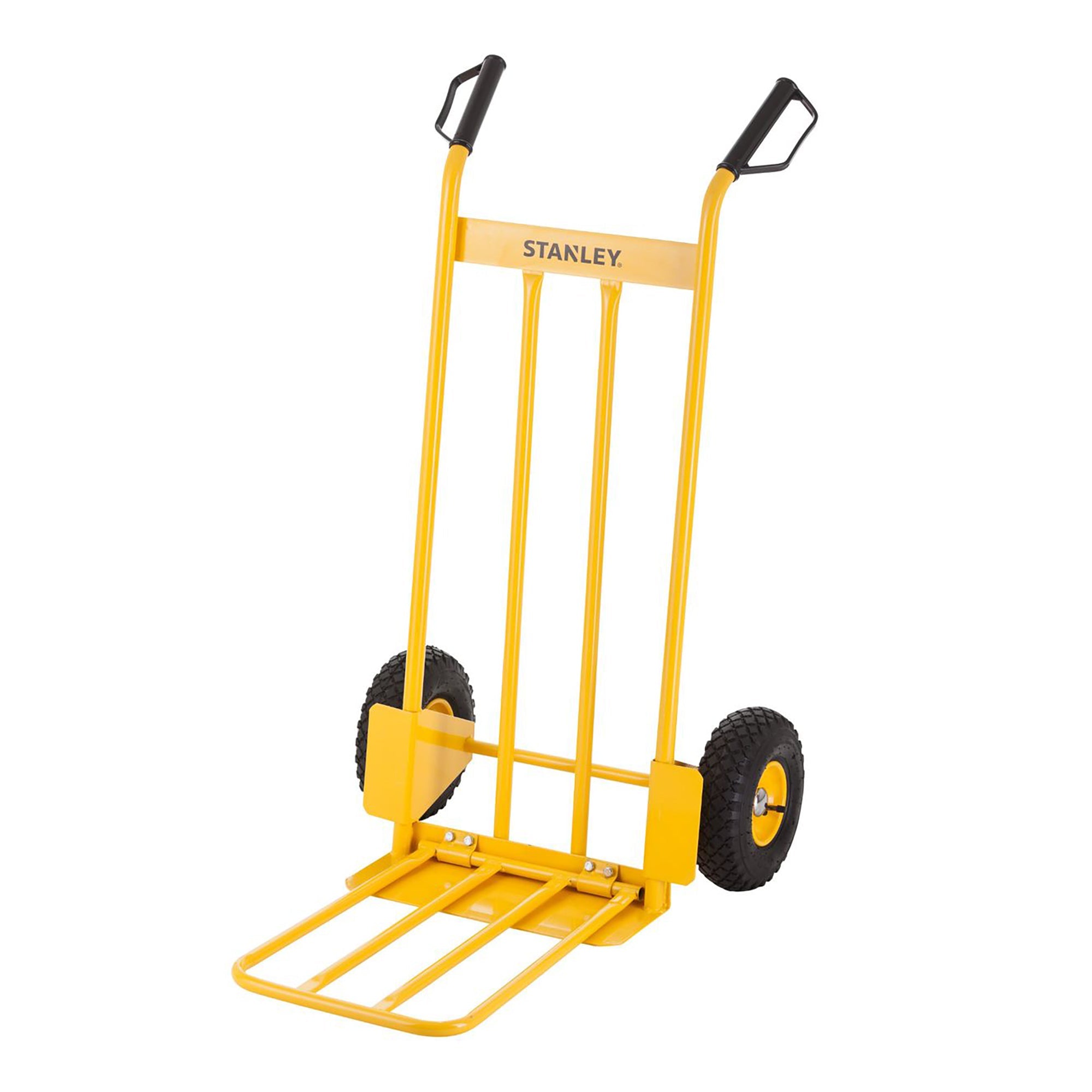 Hand Truck With Rear Guides 200 Kg Capacity Steel Ht535